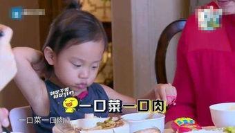 明星的宝宝餐桌,明星宝宝的健康美食之旅